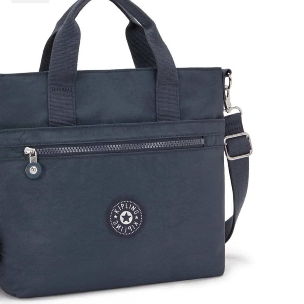 Kipling Zamora Up Tote Bag Dual Handles Adj/Removable Strap Zip Top Travel Gym